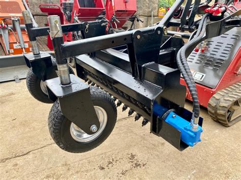 harley rake attachment for skid steer|mini skid power rake.